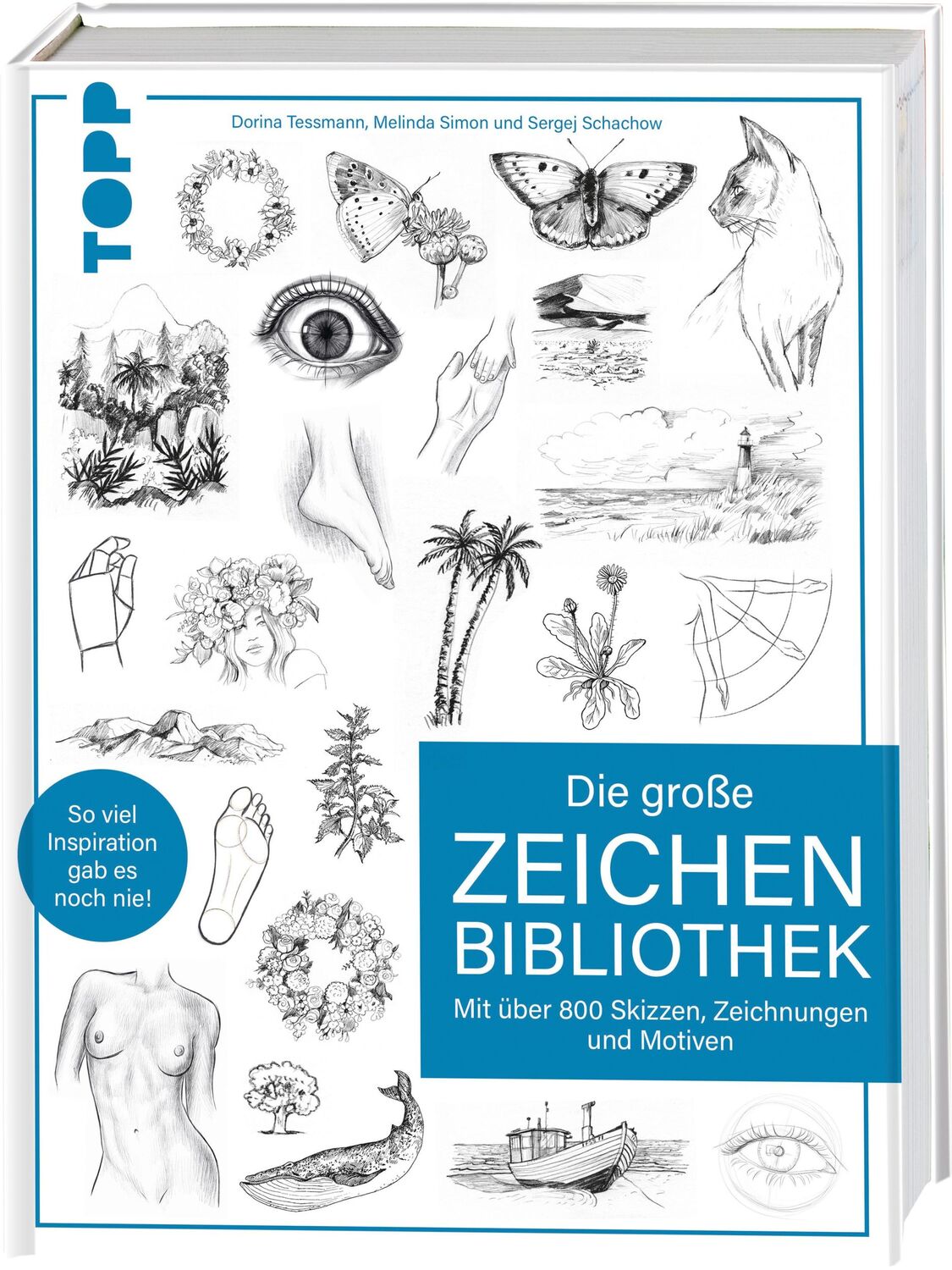 Cover: 9783735881175 | Die große Zeichenbibliothek | Melinda Simon (u. a.) | Buch | 192 S.