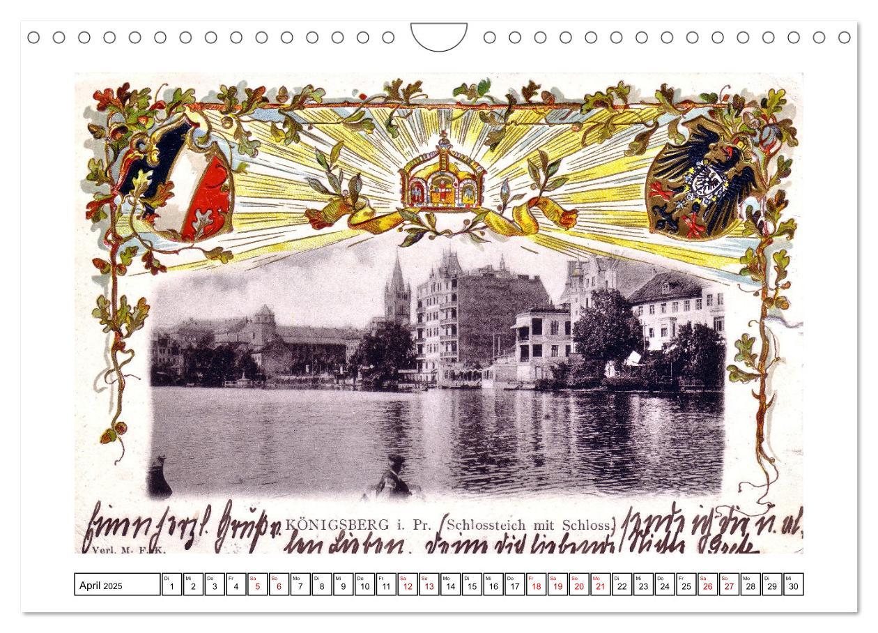 Bild: 9783435326594 | Gruss aus Königsberg (Wandkalender 2025 DIN A4 quer), CALVENDO...