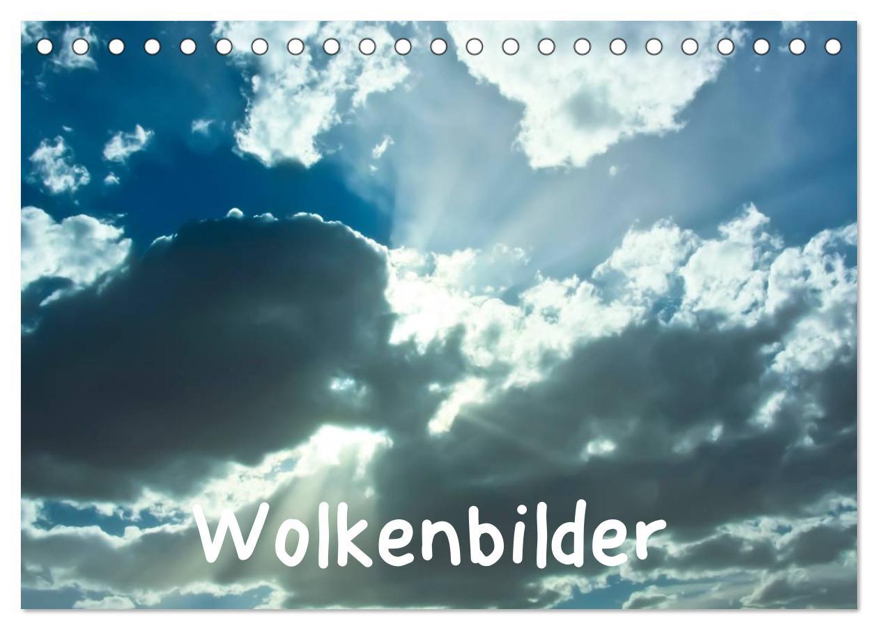 Cover: 9783435832149 | Wolkenbilder (Tischkalender 2025 DIN A5 quer), CALVENDO Monatskalender