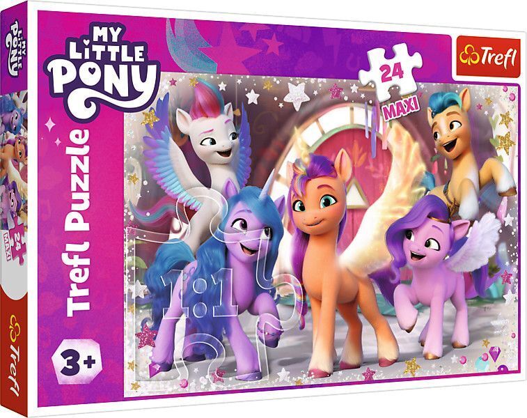 Cover: 5900511143553 | Maxi Puzzle 24 Teile - My little Pony | Spiel | In Kartonage | 14355