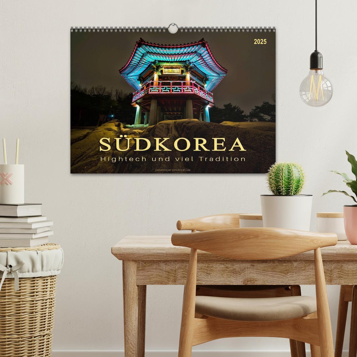 Bild: 9783435464876 | Südkorea - Hightech und viel Tradition (Wandkalender 2025 DIN A3...