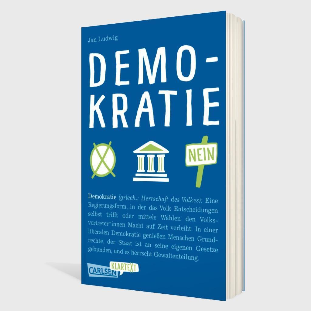 Bild: 9783551321862 | Carlsen Klartext: Demokratie | Jan Ludwig | Taschenbuch | 240 S.