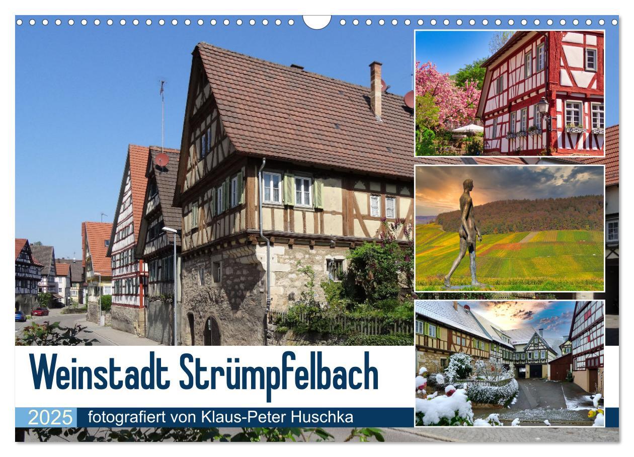 Cover: 9783383979781 | Weinstadt Strümpfelbach (Wandkalender 2025 DIN A3 quer), CALVENDO...