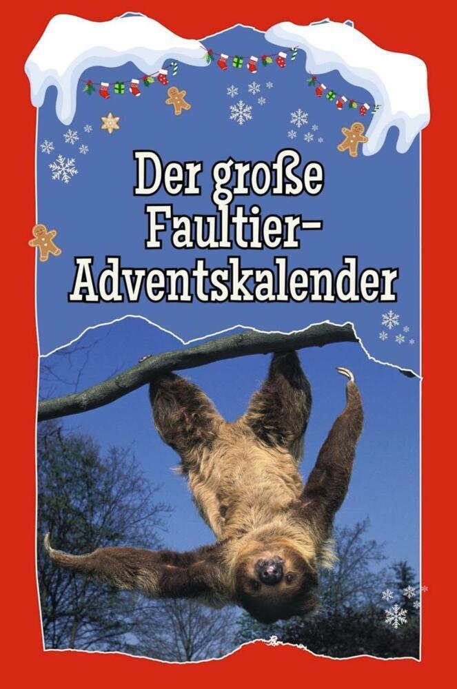 Cover: 9783759106131 | Der große Faultier-Adventskalender - 2024 | Lina Schwarz | Taschenbuch