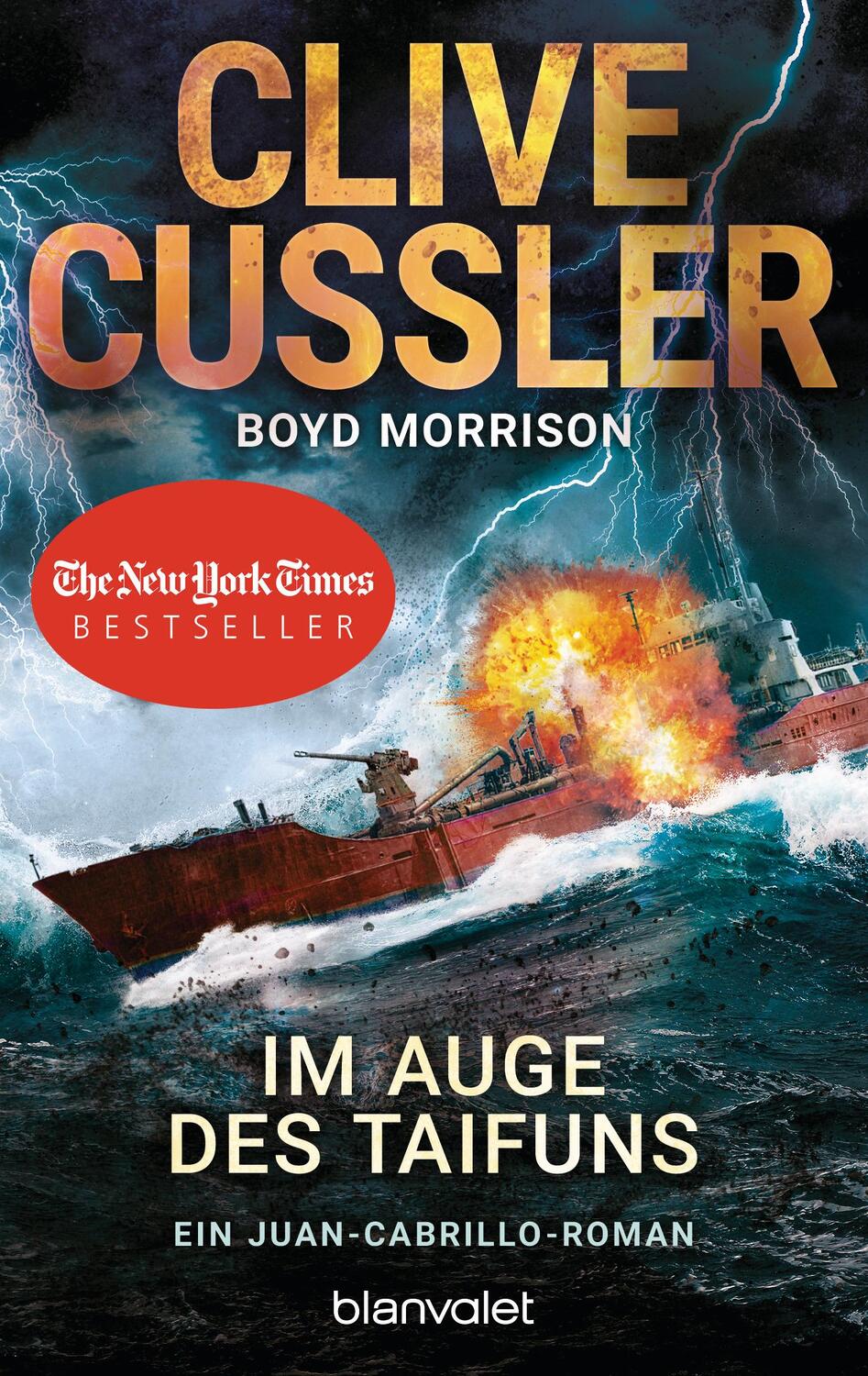 Cover: 9783734106422 | Im Auge des Taifuns | Ein Juan-Cabrillo-Roman | Clive Cussler (u. a.)