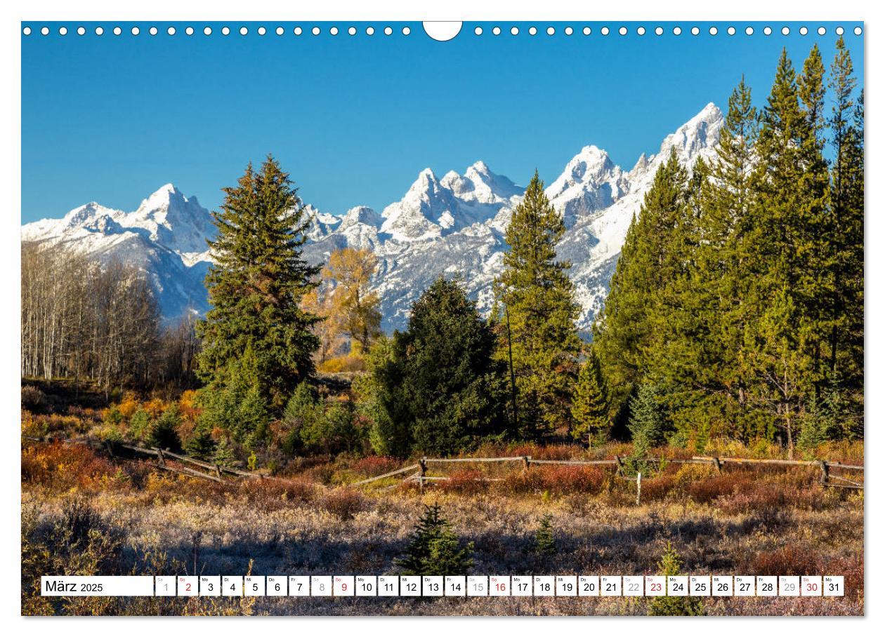 Bild: 9783435404506 | Grand Teton National Park (Wandkalender 2025 DIN A3 quer), CALVENDO...