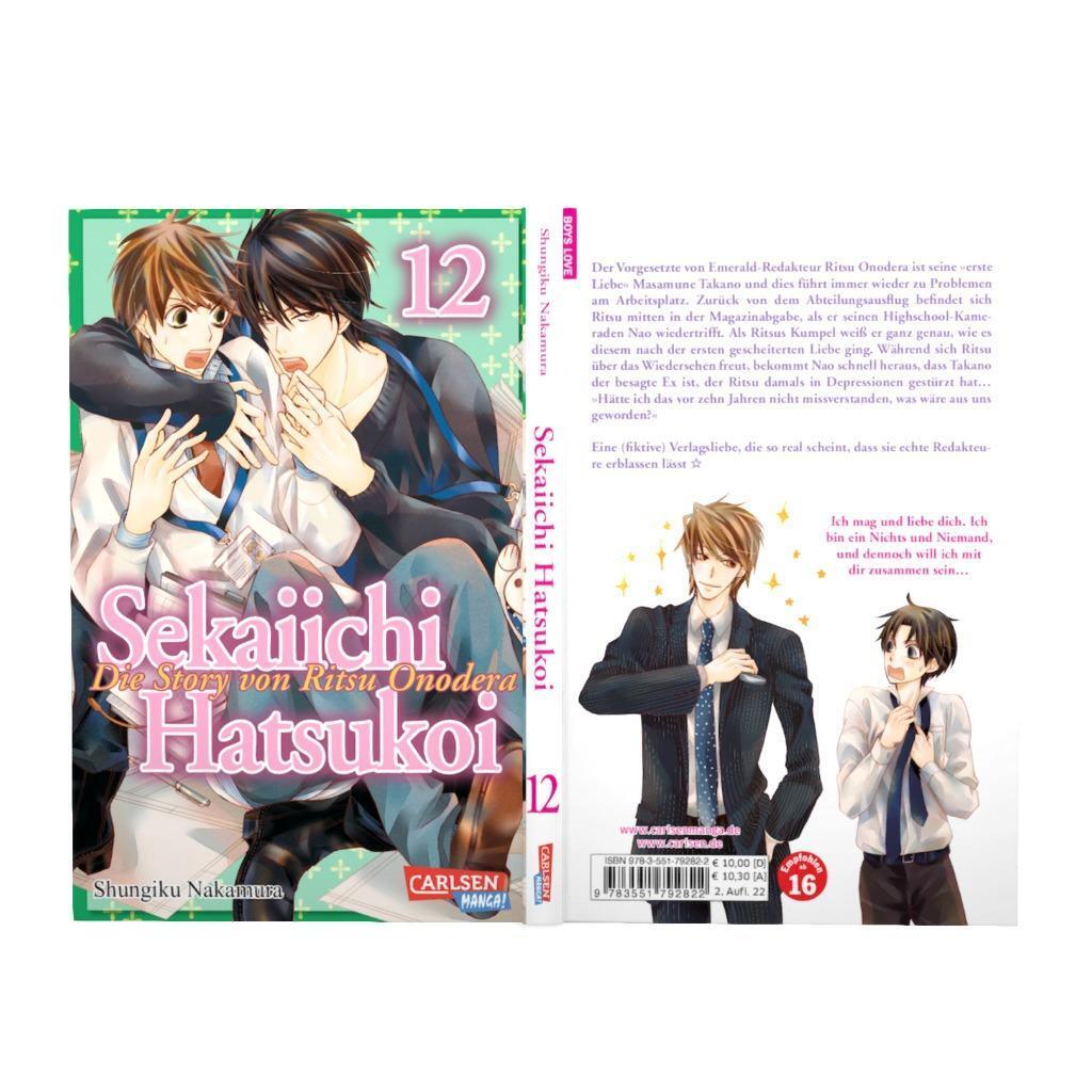 Bild: 9783551792822 | Sekaiichi Hatsukoi 12 | Boyslove-Story in der Manga-Redaktion | Buch