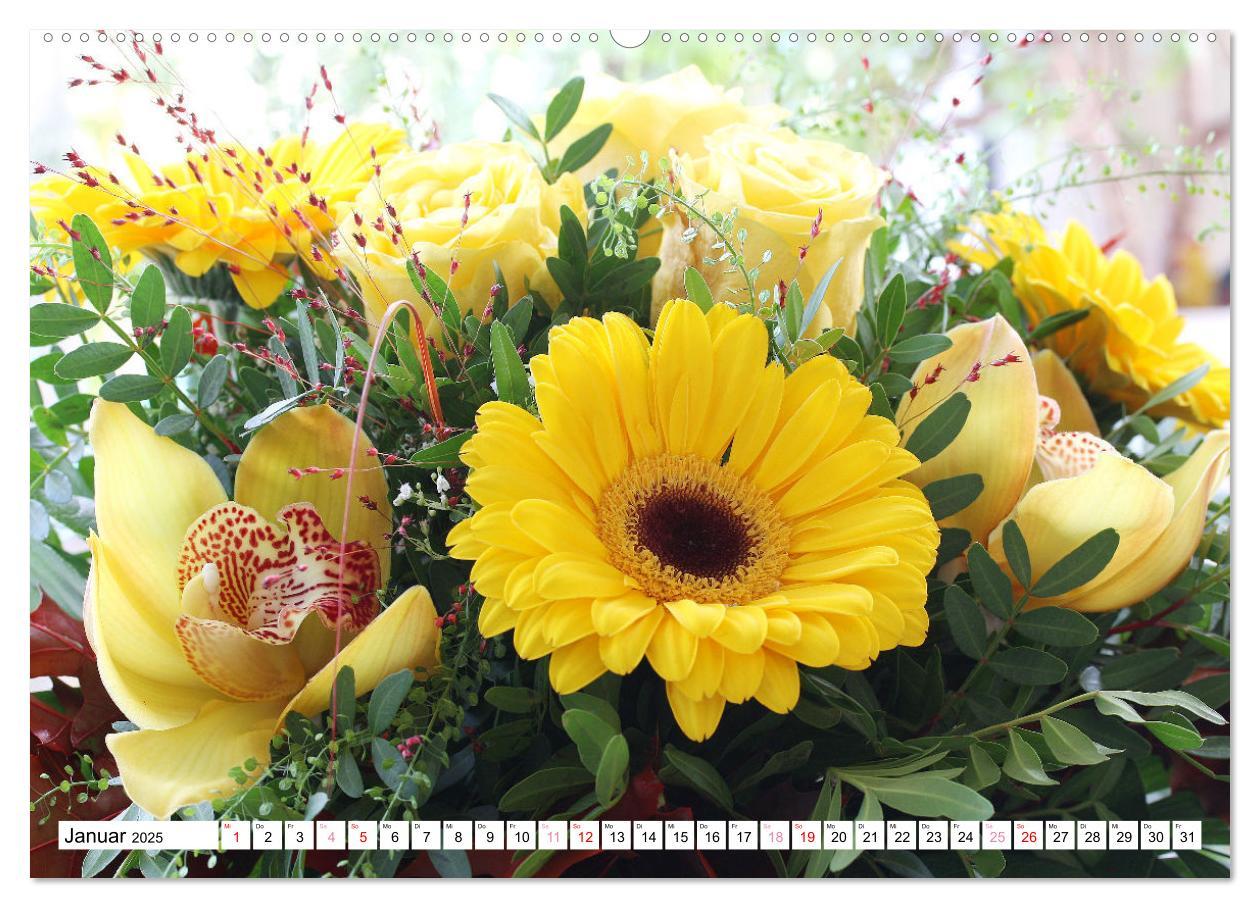 Bild: 9783383826894 | Blumenpracht - Blüten und Sträuße (Wandkalender 2025 DIN A2 quer),...