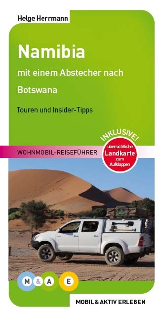 Cover: 9783943759259 | Namibia | Touren und Insider-Tipps. Wohnmobil-Reiseführer | Herrmann