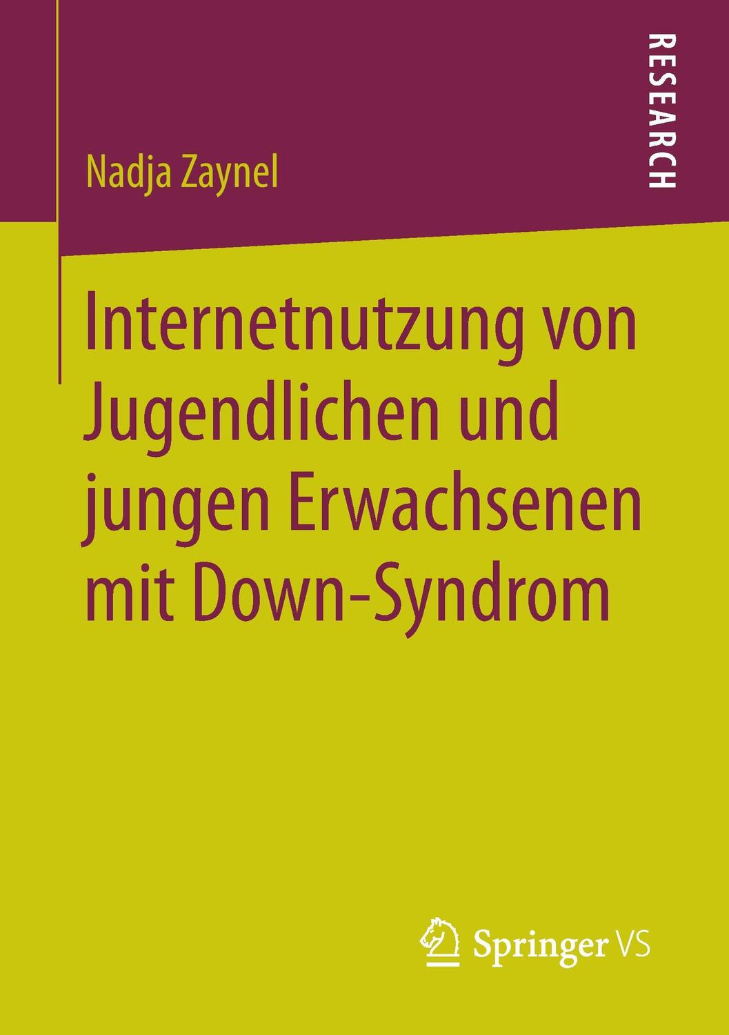 Cover: 9783658177539 | Internetnutzung von Jugendlichen und jungen Erwachsenen mit...