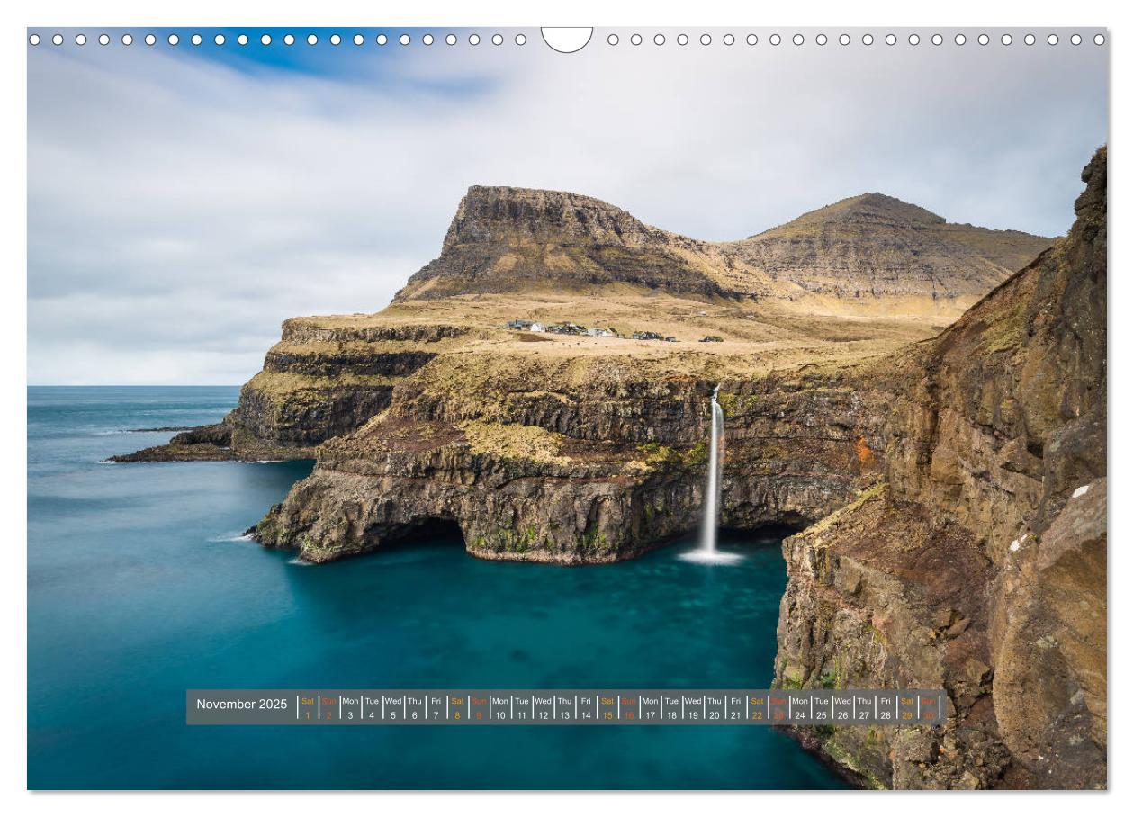 Bild: 9781325949793 | Spectacular beauty - Faroe Islands (Wall Calendar 2025 DIN A3...