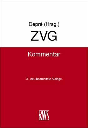 Cover: 9783814510231 | ZVG | Peter Depré | Taschenbuch | RWS-Kommentar | XIV | Deutsch | 2024