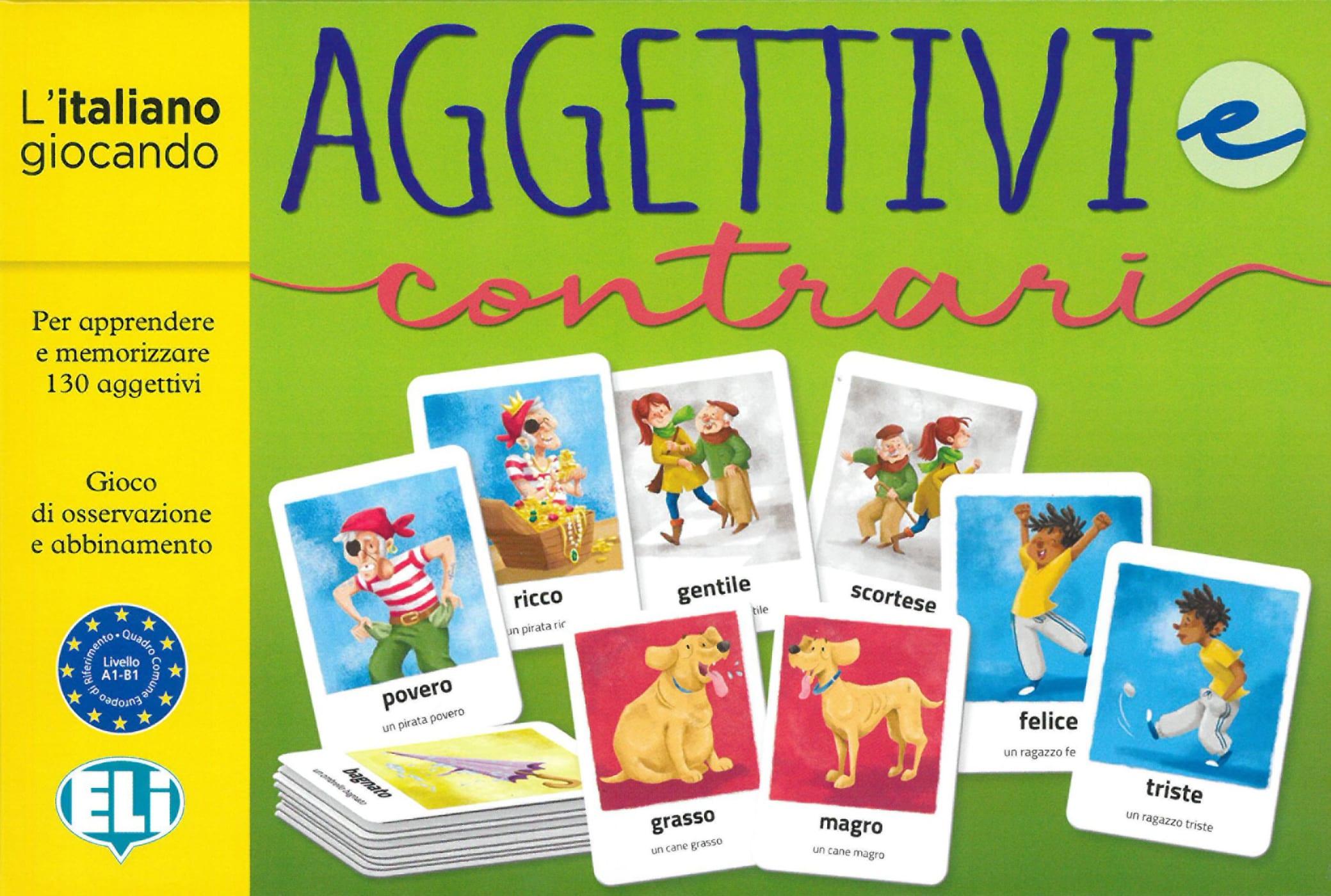 Cover: 9783125152786 | Aggettivi e contrari. Gamebox | Spiel | Brettspiel | Deutsch | 2020