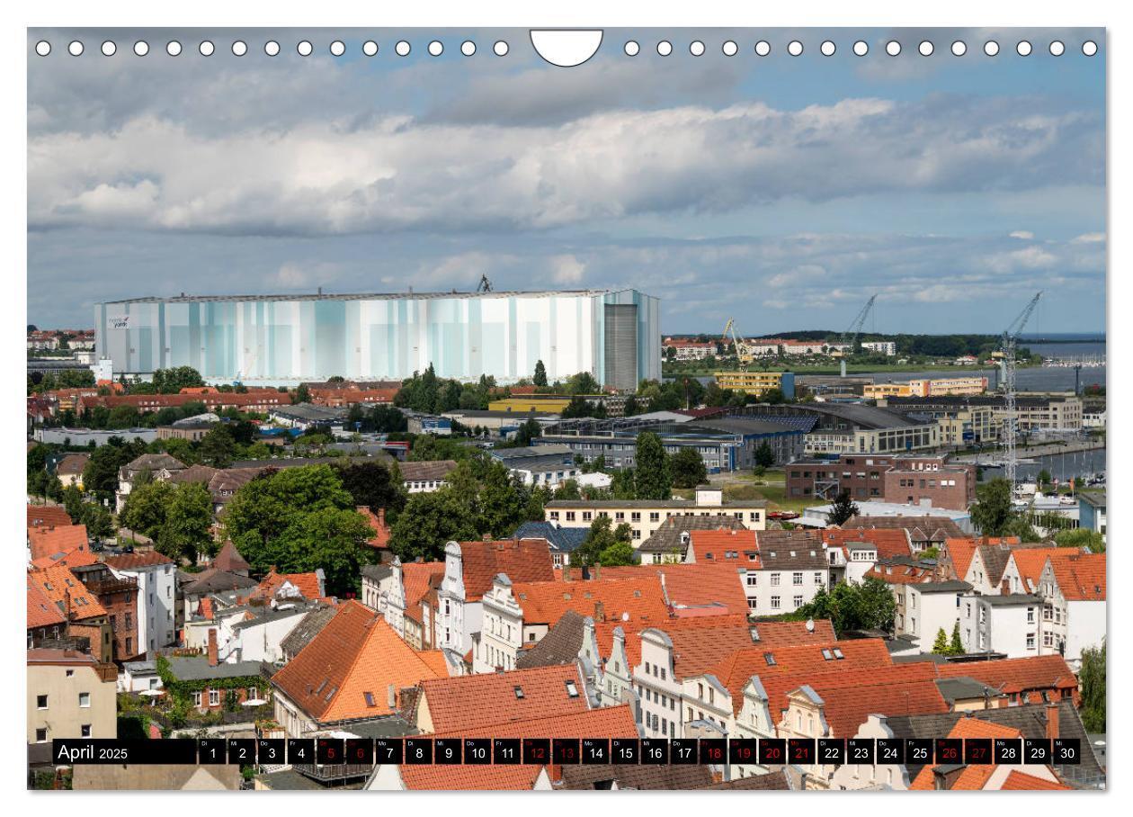 Bild: 9783435411191 | Hansestadt Wismar (Wandkalender 2025 DIN A4 quer), CALVENDO...