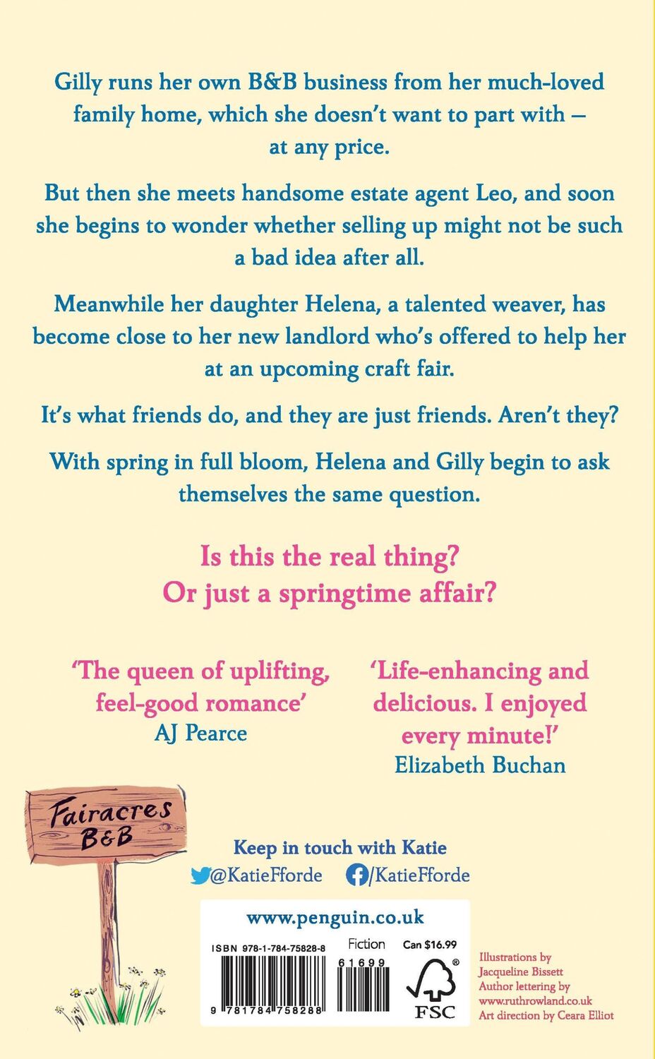 Rückseite: 9781784758288 | A Springtime Affair | Katie Fforde | Taschenbuch | A-format paperback