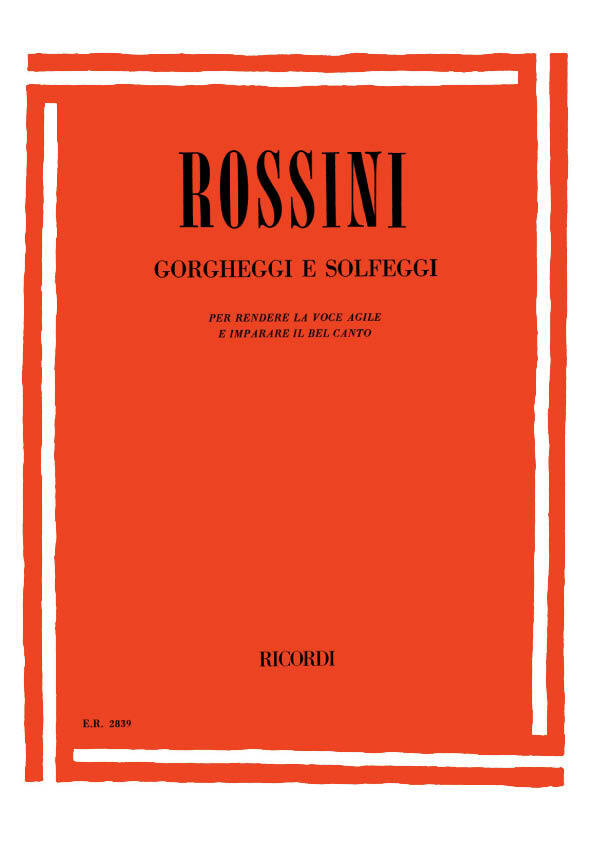 Cover: 9790041828398 | Gorgheggi E Solfeggi | Ricordi | EAN 9790041828398