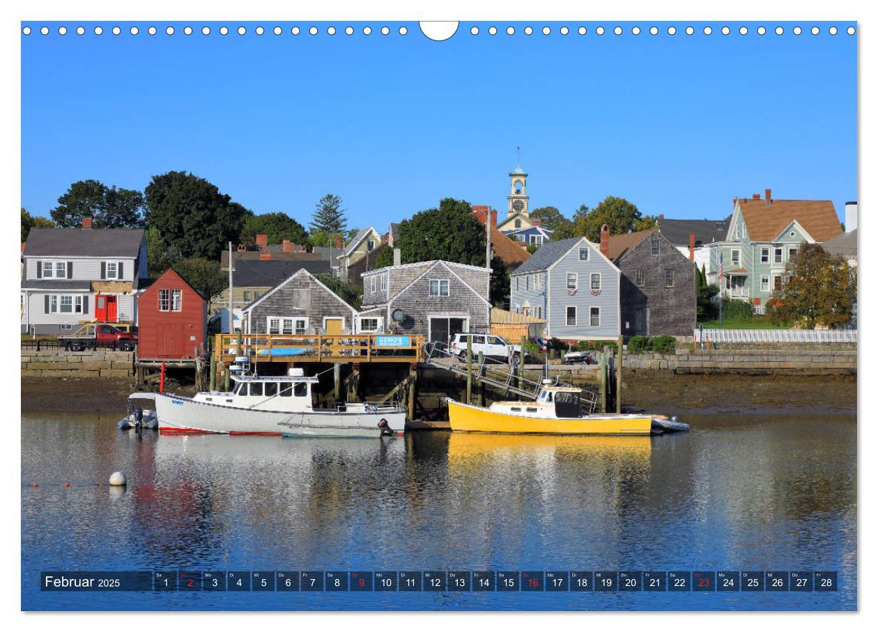 Bild: 9783435166459 | Neuengland - Von Rhode Island bis Maine (Wandkalender 2025 DIN A3...