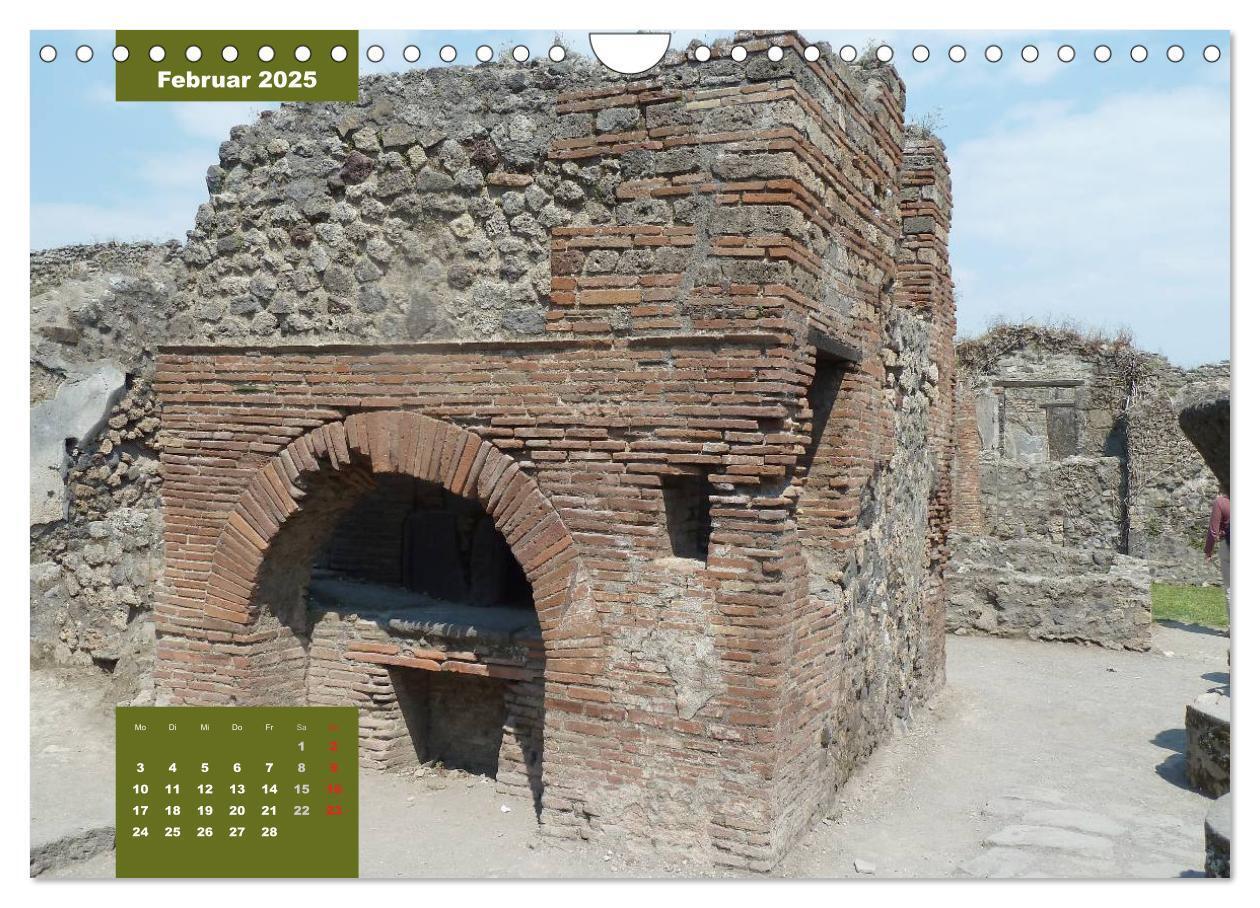 Bild: 9783435842605 | Pompeji-Kalender (Wandkalender 2025 DIN A4 quer), CALVENDO...