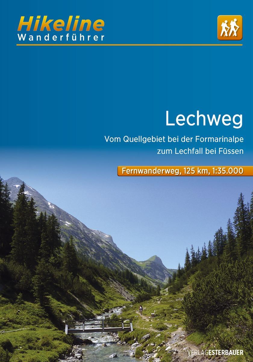 Cover: 9783850007429 | Wanderführer Lechweg | Esterbauer Verlag | Taschenbuch | 144 S. | 2019