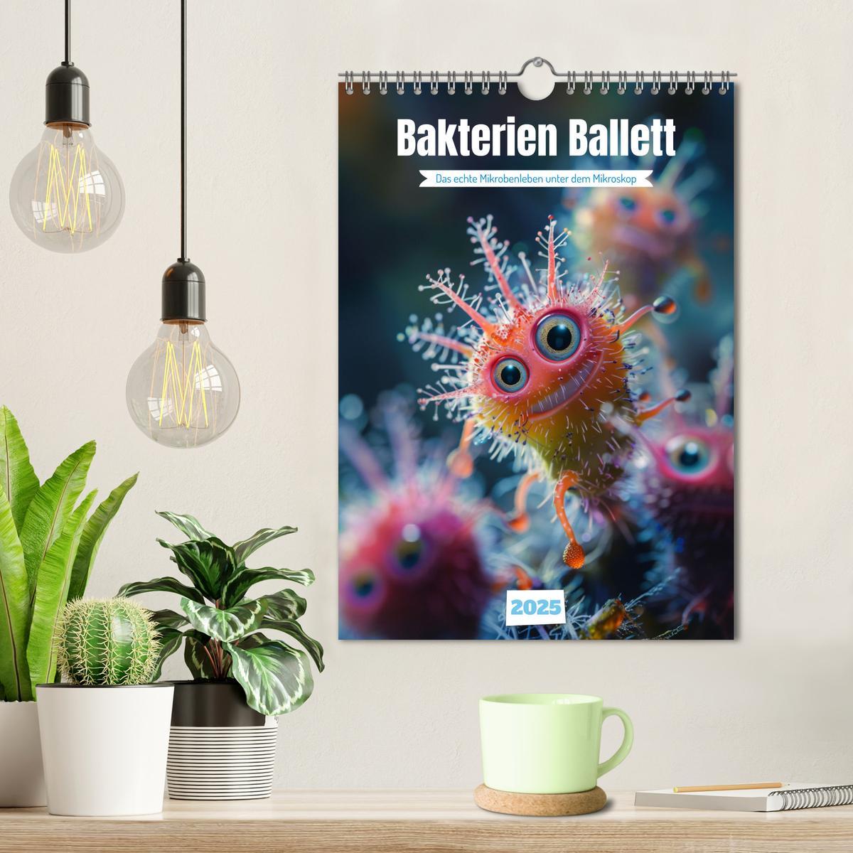 Bild: 9783383821240 | Bakterien Ballett (Wandkalender 2025 DIN A4 hoch), CALVENDO...