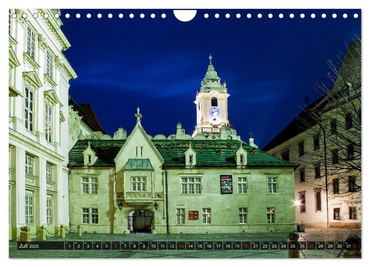 Bild: 9783435565931 | Donaumetropole Bratislava (Wandkalender 2025 DIN A4 quer), CALVENDO...