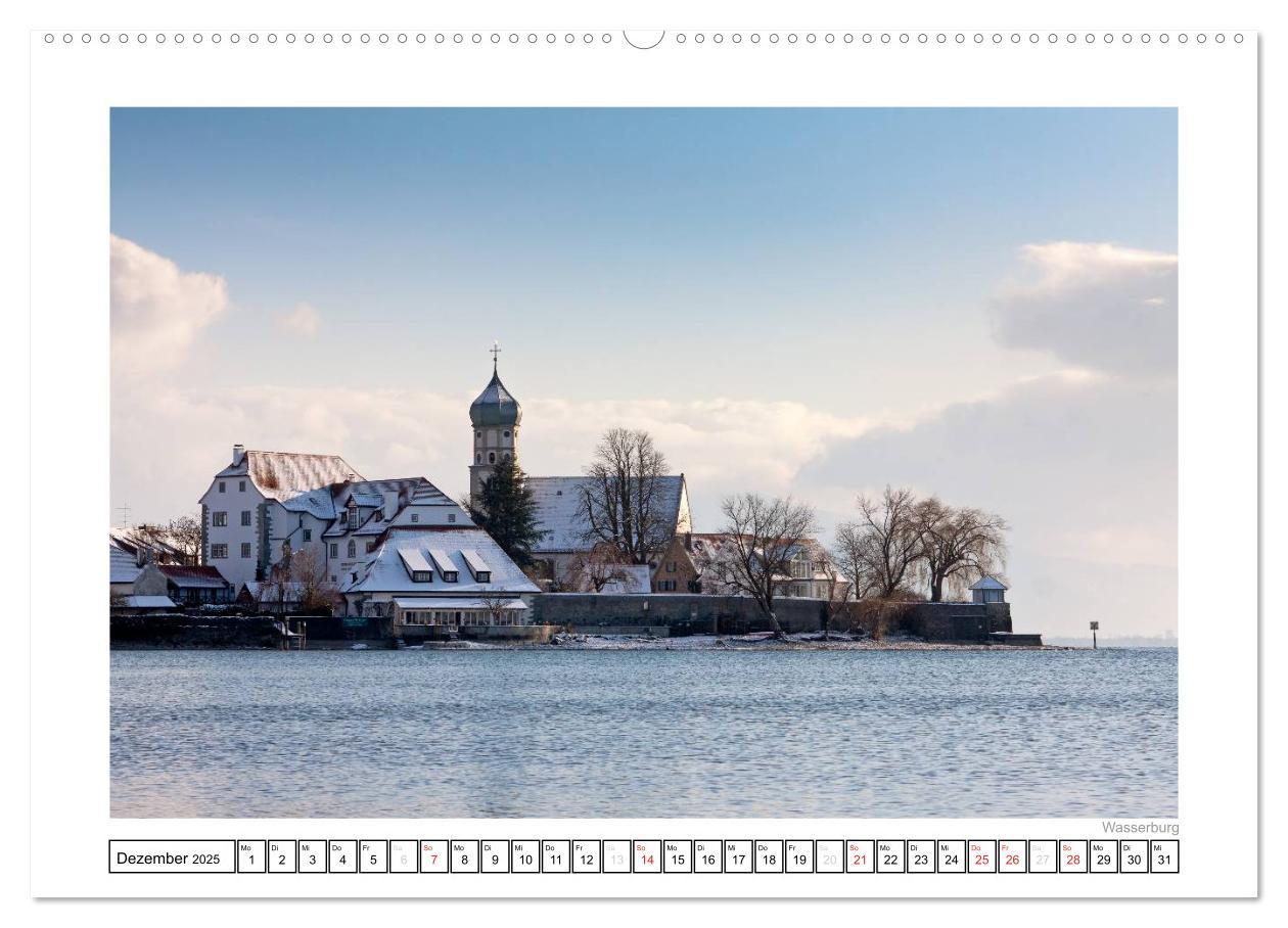 Bild: 9783435819287 | Bodensee 2025 (Wandkalender 2025 DIN A2 quer), CALVENDO Monatskalender