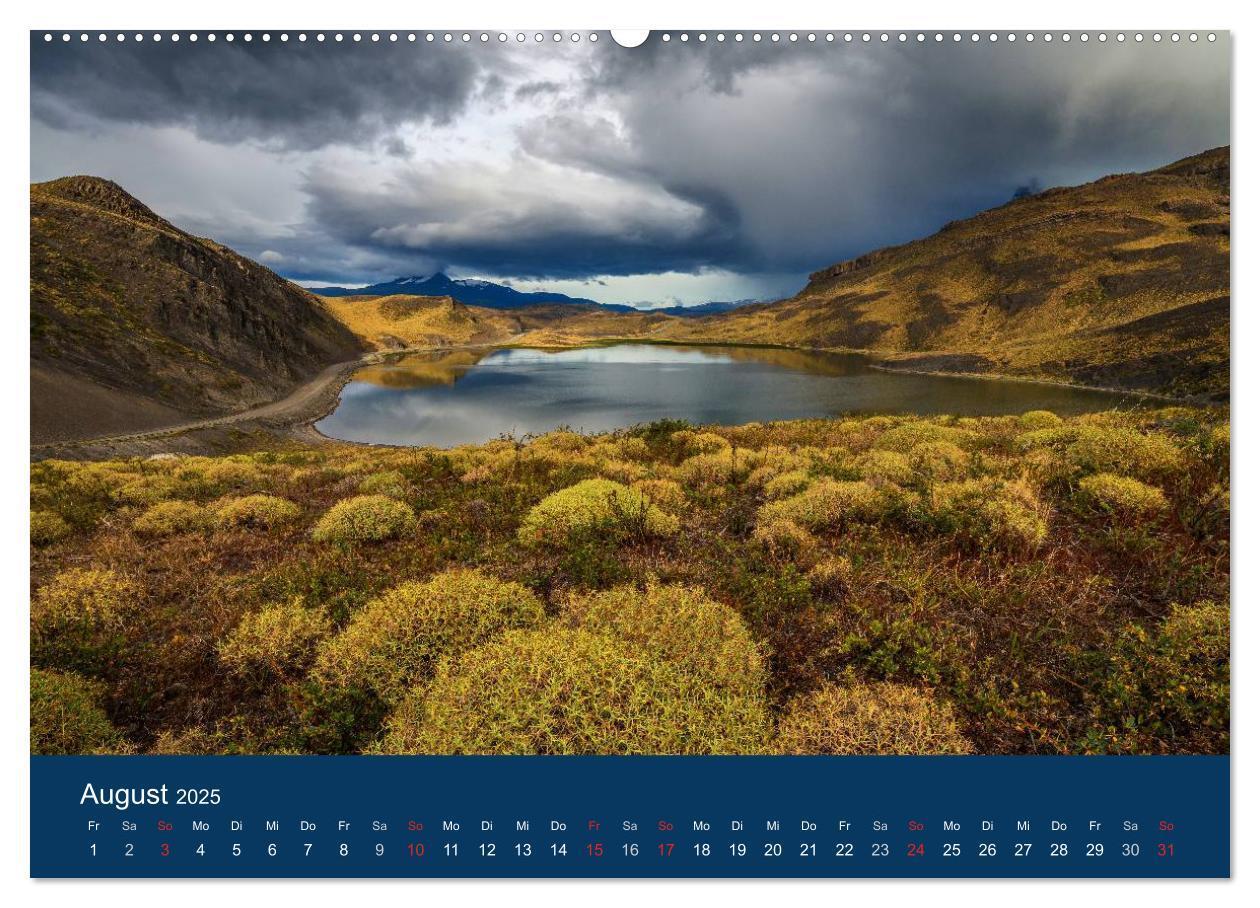 Bild: 9783435607747 | Farbenfrohes Patagonien (Wandkalender 2025 DIN A2 quer), CALVENDO...