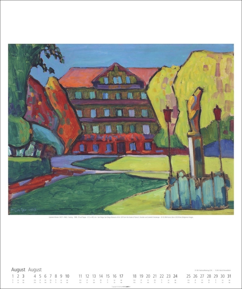 Bild: 9783839900192 | Gabriele Münter Kalender 2025 | Gabriele Münter | Kalender | 14 S.