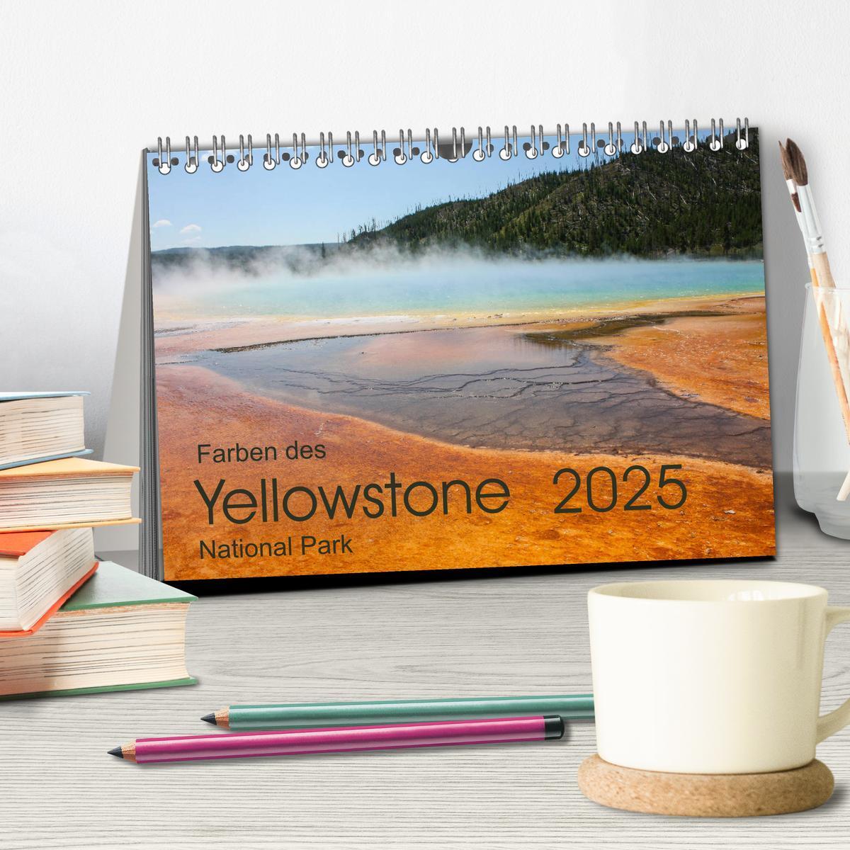 Bild: 9783435385836 | Farben des Yellowstone National Park 2025 (Tischkalender 2025 DIN...