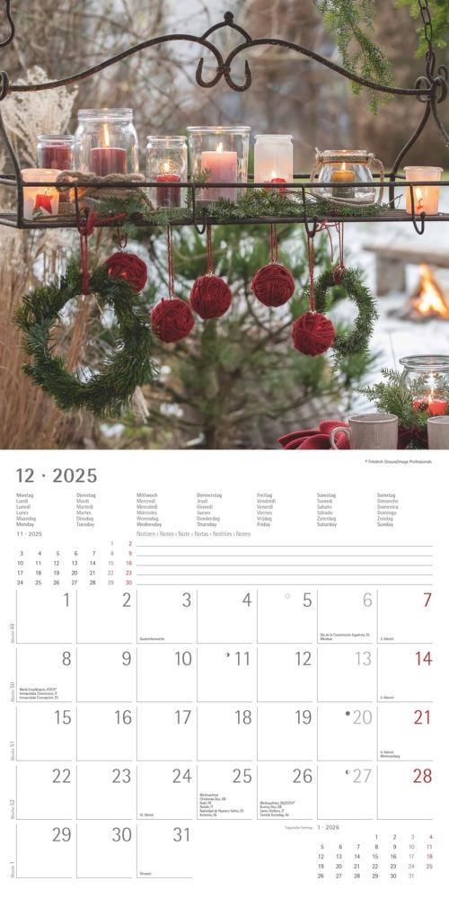 Bild: 4251732340636 | Garden &amp; Decoration 2025 - Broschürenkalender 30x30 cm (30x60...