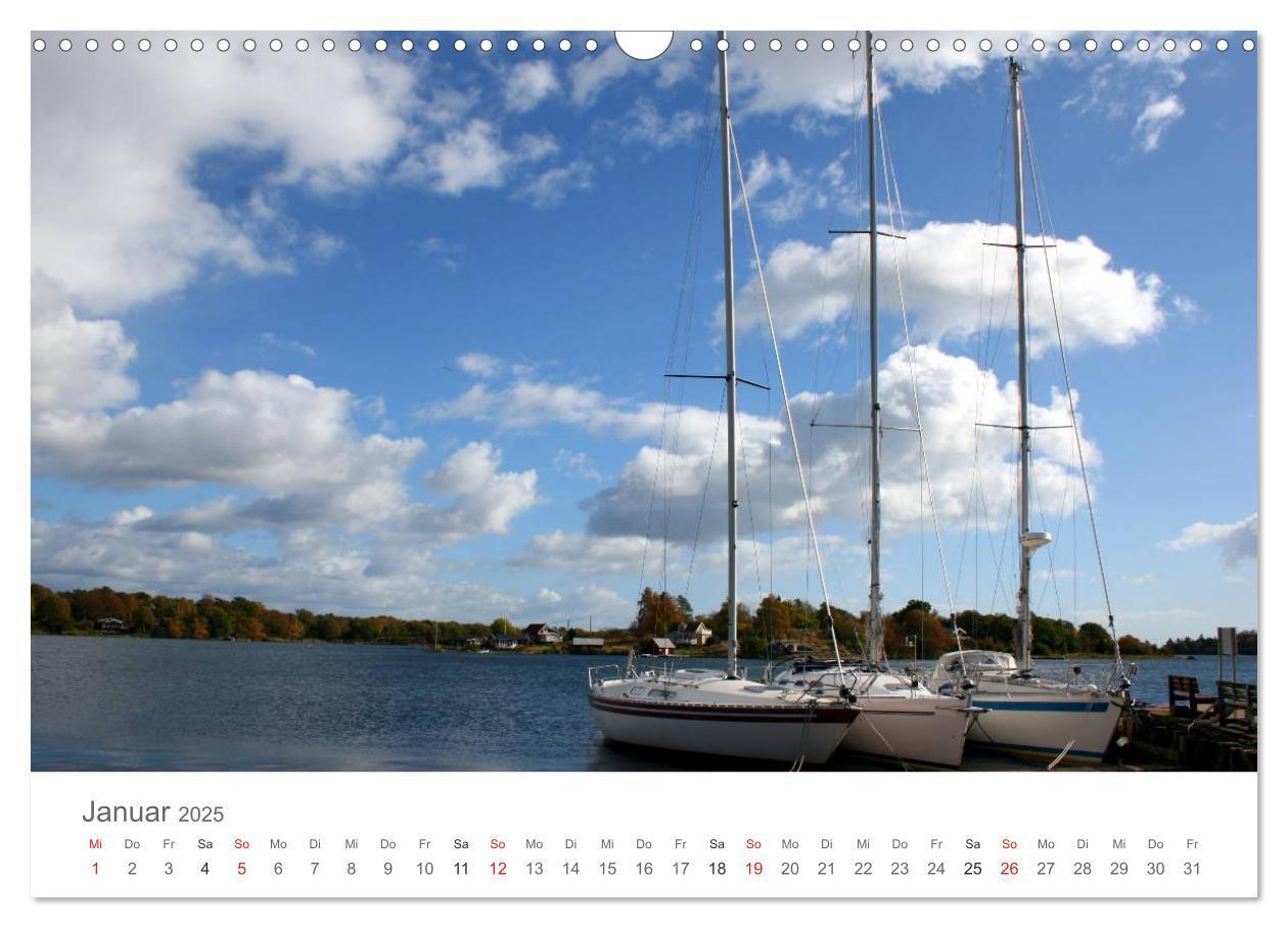 Bild: 9783435578863 | Segelboote in Südschwedens Schären (Wandkalender 2025 DIN A3 quer),...