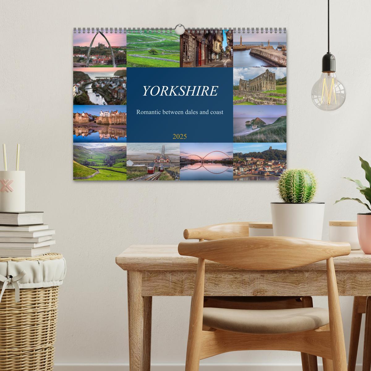 Bild: 9781325931071 | Yorkshire - Romantic between dales and coast (Wall Calendar 2025...