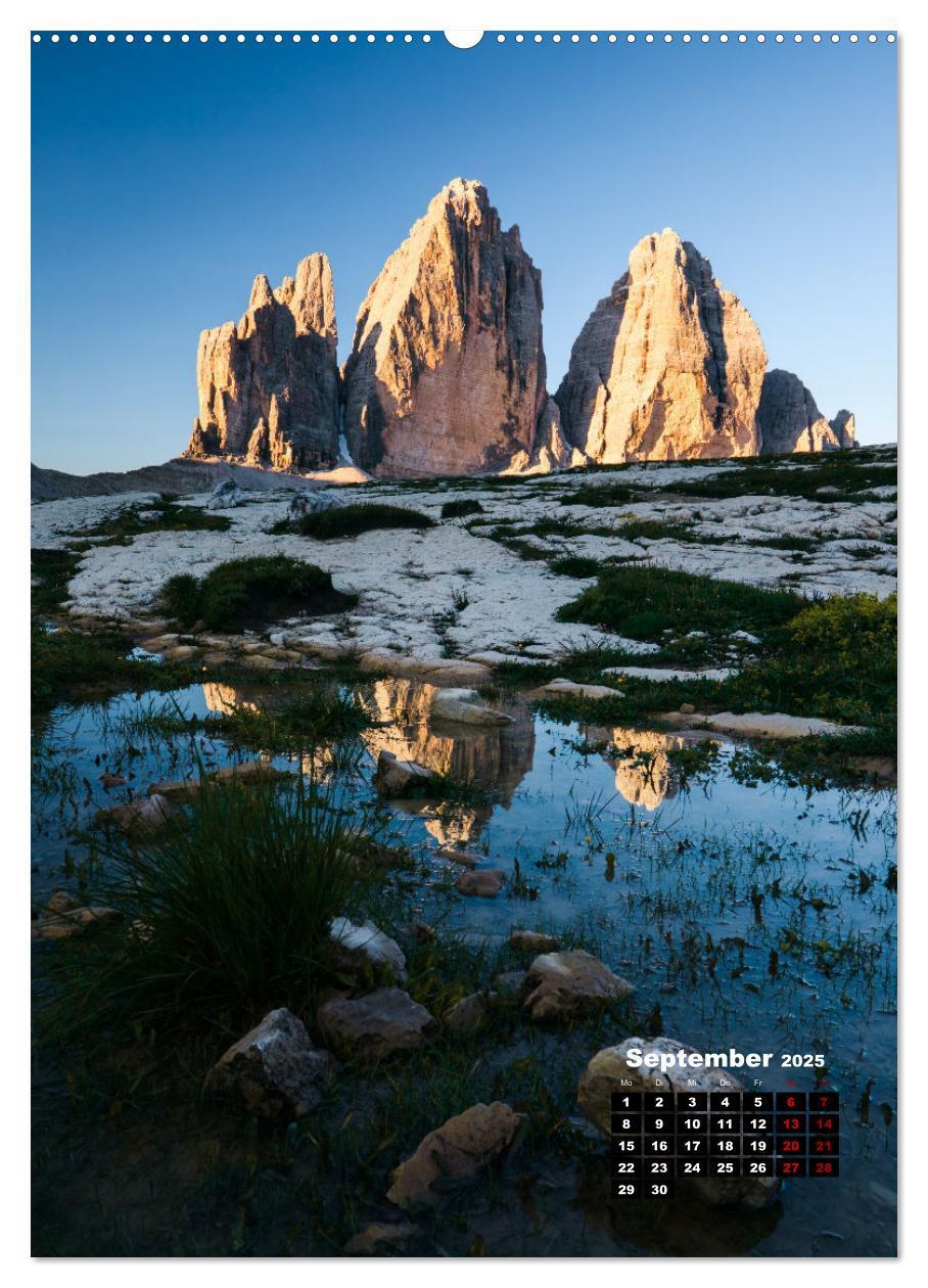 Bild: 9783435919314 | Dolomiten - Reise um die bleichen Berge zu entdecken (Wandkalender...