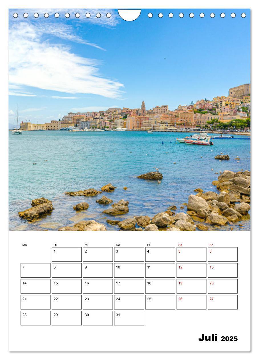 Bild: 9783435941476 | Gaeta Italien (Wandkalender 2025 DIN A4 hoch), CALVENDO Monatskalender