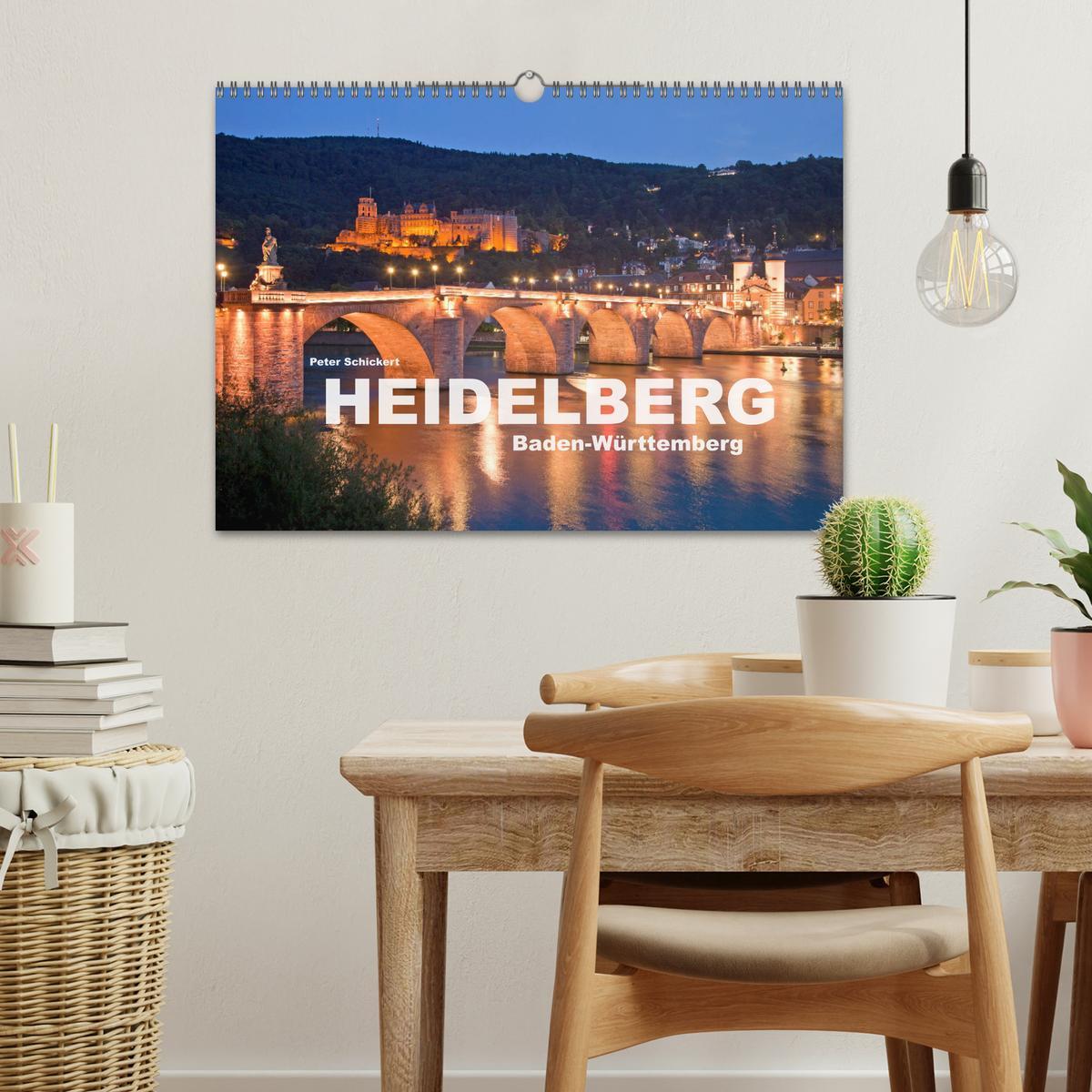 Bild: 9783435150113 | Heidelberg - Baden-Württemberg (Wandkalender 2025 DIN A3 quer),...