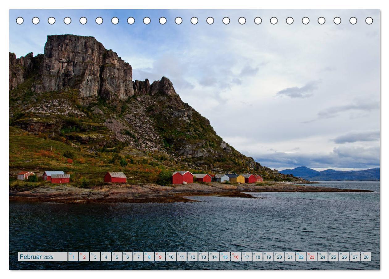 Bild: 9783435799879 | Norwegen - Hurtigruten (Tischkalender 2025 DIN A5 quer), CALVENDO...