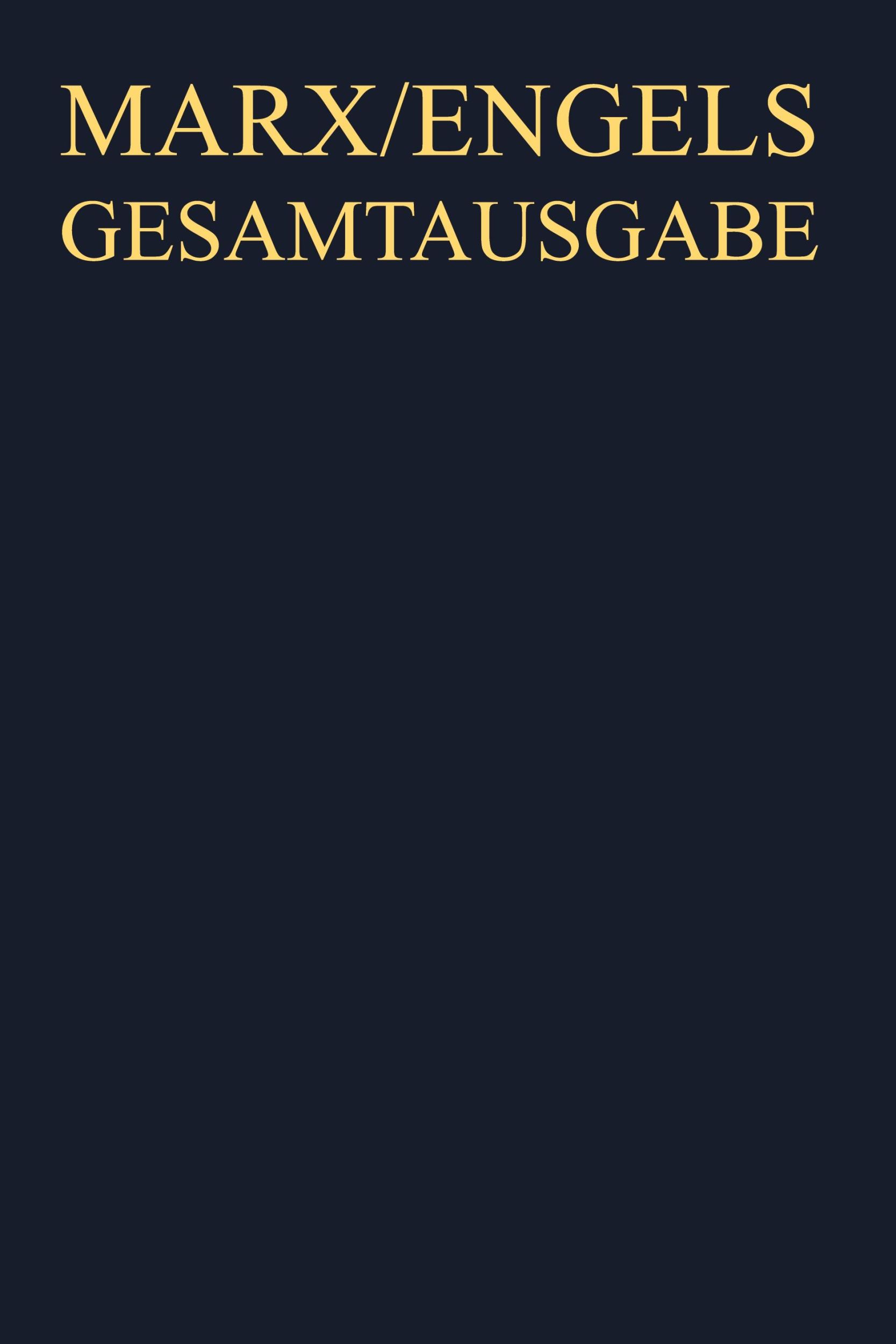 Cover: 9783050042275 | Karl Marx: Ökonomische Manuskripte 1863-1867 | Teil 1 | Buch | Deutsch