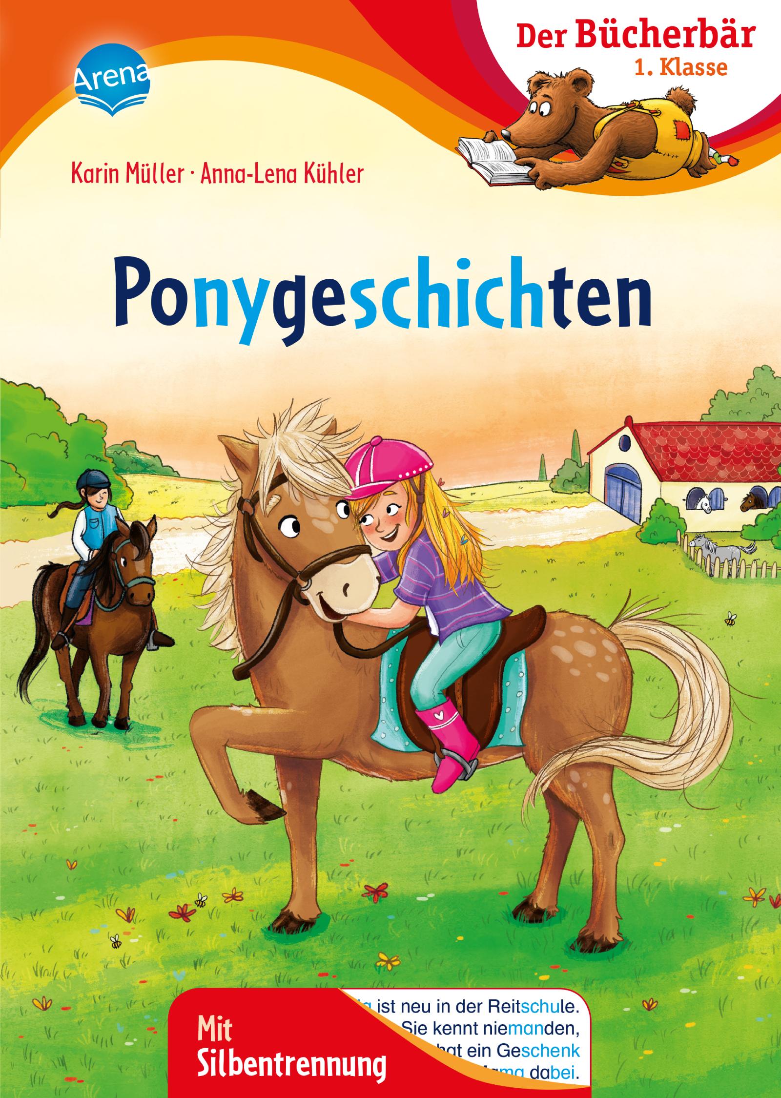 Cover: 9783401715681 | Ponygeschichten | Der Bücherbär: 1. Klasse. Mit Silbentrennung | Buch