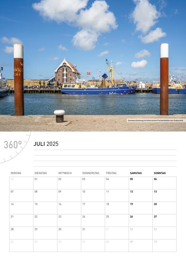 Bild: 9783968555775 | 360° Texel Broschürenkalender 2025 | Tanja Neumann | Kalender | 28 S.