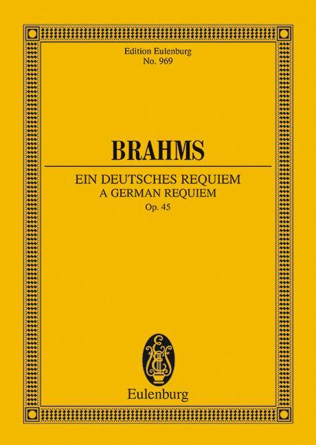 Cover: 9783795771911 | Ein deutsches Requiem | Johannes Brahms | Broschüre | 272 S. | Deutsch