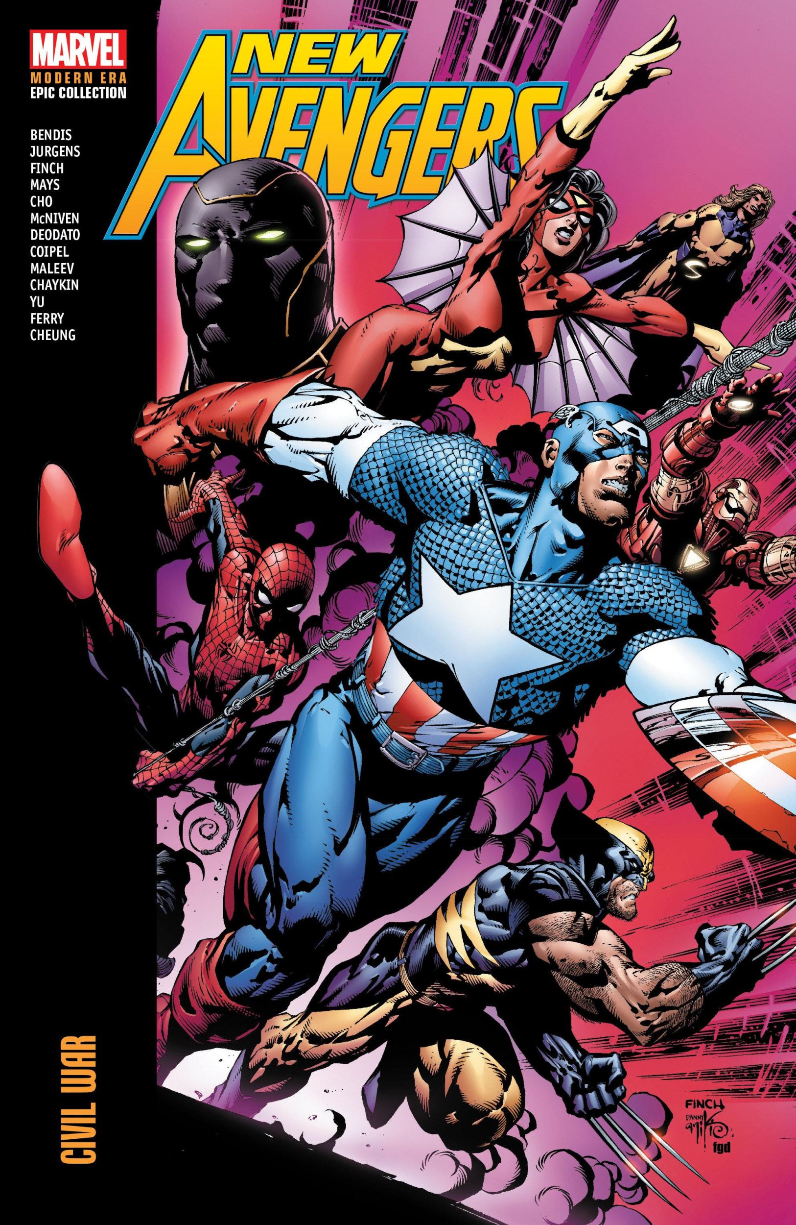 Cover: 9781302955816 | New Avengers Modern Era Epic Collection: Civil War | Bendis | Buch