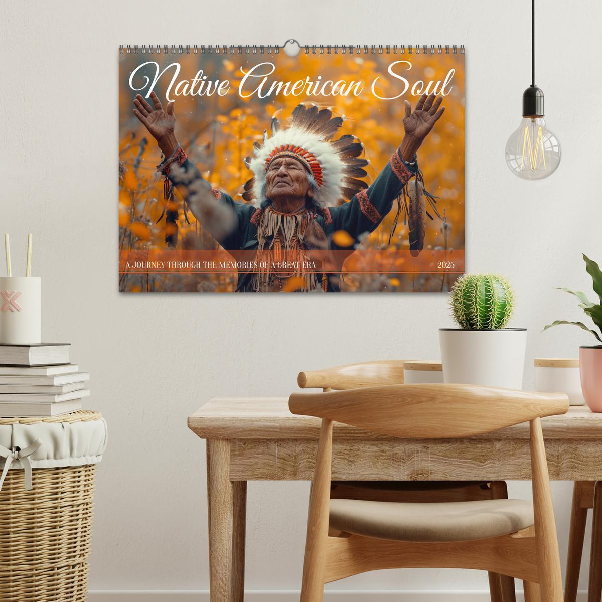 Bild: 9781325978021 | Native American Soul (Wall Calendar 2025 DIN A3 landscape),...