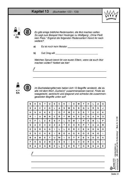 Bild: 9783866321045 | Wir pfeifen auf den Gurkenkönig / Literaturseiten | Broschüre | 2007