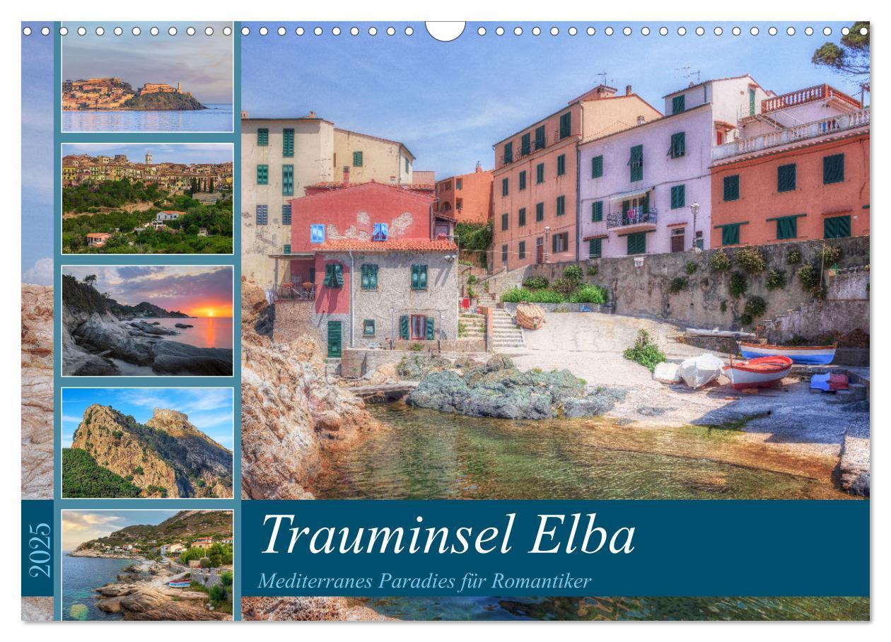 Cover: 9783383957680 | Trauminsel Elba: Mediterranes Paradies für Romantiker (Wandkalender...