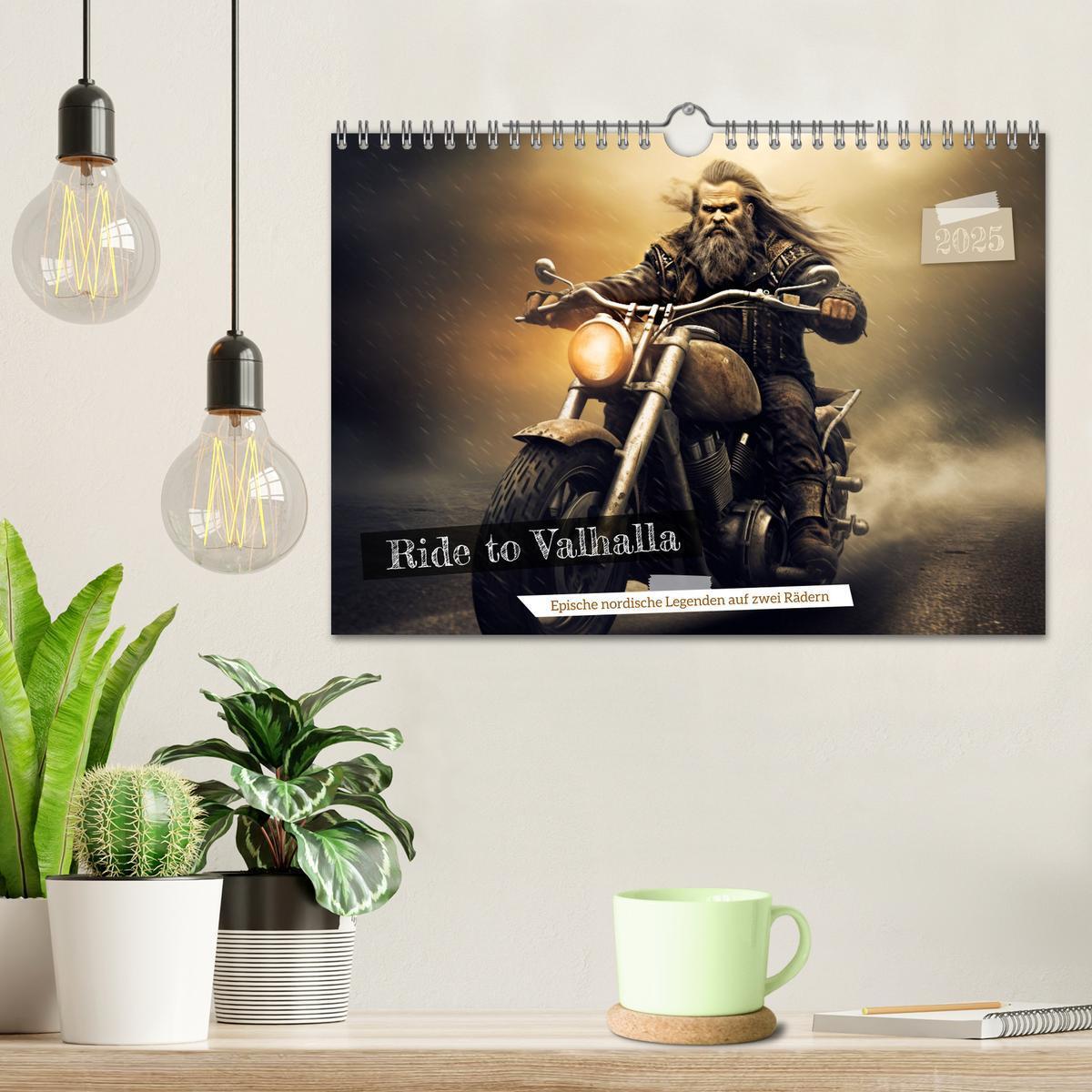 Bild: 9783383859052 | Ride to Valhalla (Wandkalender 2025 DIN A4 quer), CALVENDO...