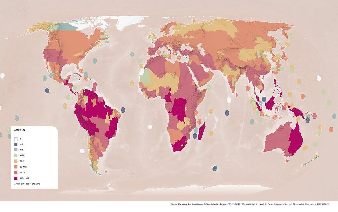 Bild: 9783832199302 | Atlas unserer Zeit | 50 Karten eines sich rasant verändernden Planeten