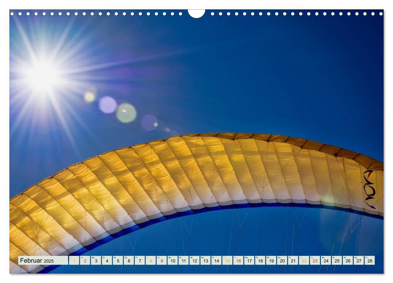 Bild: 9783435479405 | Freiheit und Abenteuer - Paragliding (Wandkalender 2025 DIN A3...