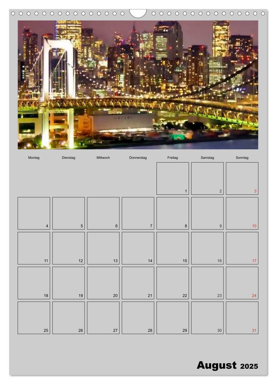 Bild: 9783457035337 | Wundervolles Japan (Wandkalender 2025 DIN A3 hoch), CALVENDO...