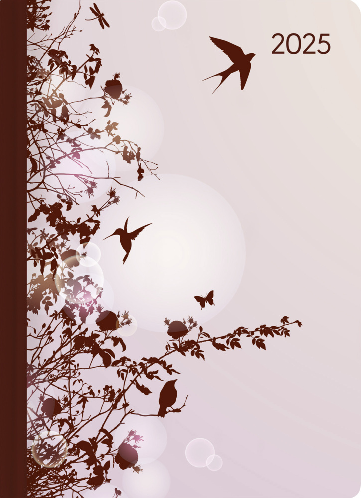 Cover: 4251732343019 | Alpha Edition - Mini-Buchkalender Style Hummingbird Tree 2025...