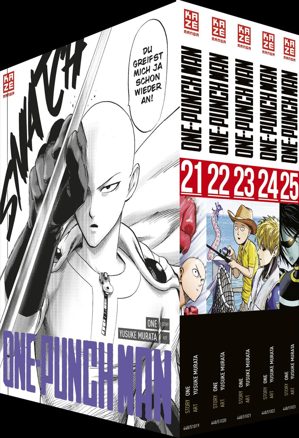 Cover: 9782889516285 | ONE-PUNCH MAN - Band 21-25 | im Sammelschuber | Yusuke Murata (u. a.)